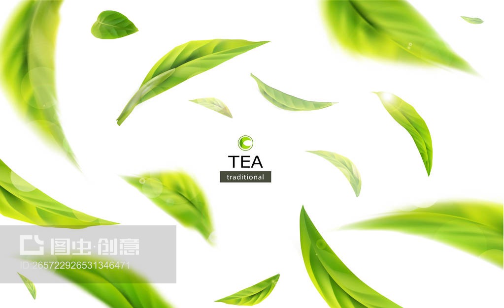 绿意悠然的茶香画卷